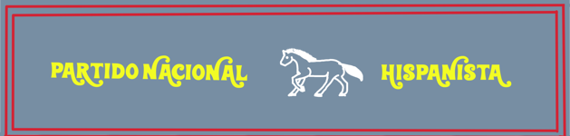 Banner de Unidad del Partido Nacional Hispanista