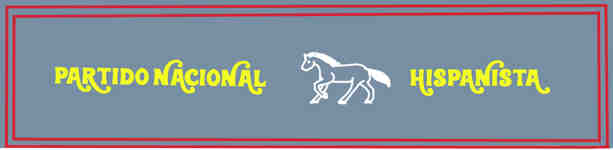 Banner de Unidad del Partido Nacional Hispanista